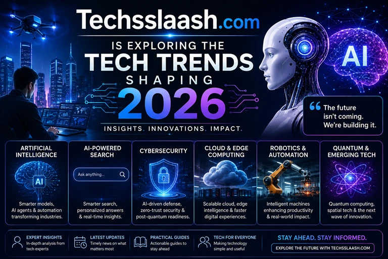 Techsslaash.com Is Exploring the Tech Trends Shaping 2026