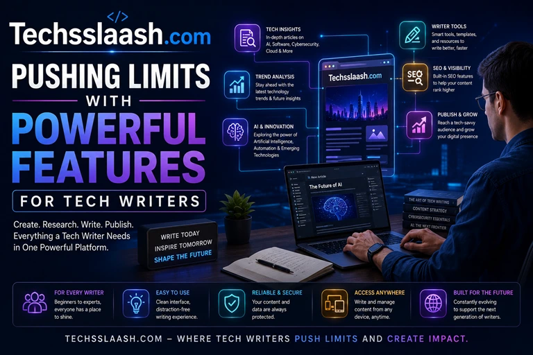 Techsslaash.com – Pushing Limits with Powerful Features for Tech Writers