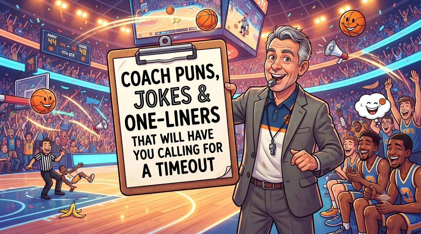 Coach Puns, Jokes & One-Liners