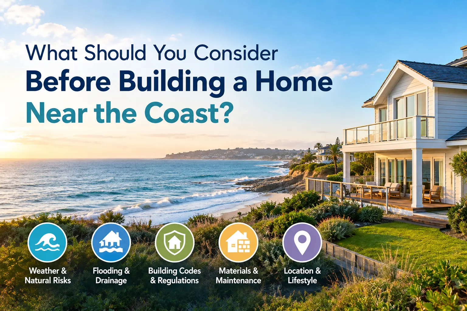What Should You Consider Before Building a Home Near the Coast